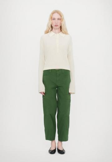 Брюки с накладными карманами