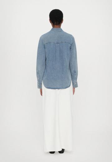 Джинсовая блузка