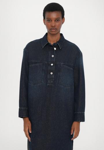 Джинсовое платье