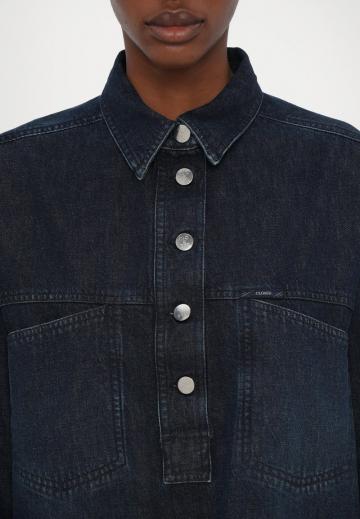 Джинсовое платье