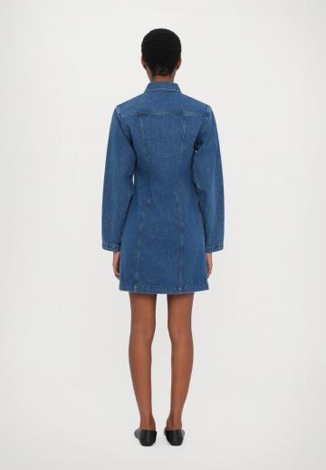 Джинсовое платье