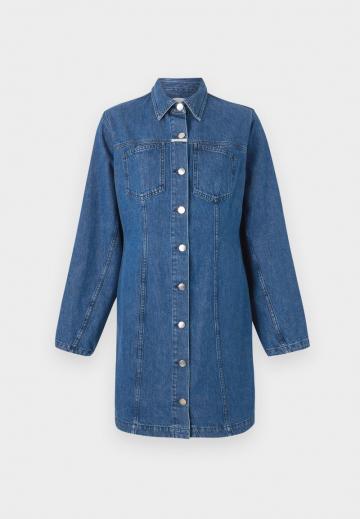 Джинсовое платье