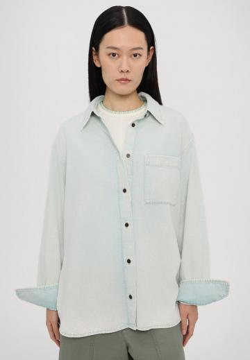 Джинсовая блузка