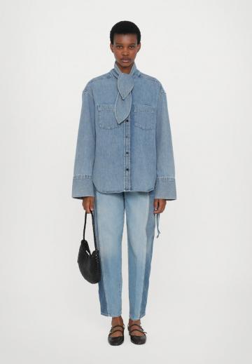 Джинсовая блузка