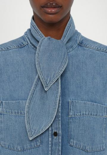 Джинсовая блузка