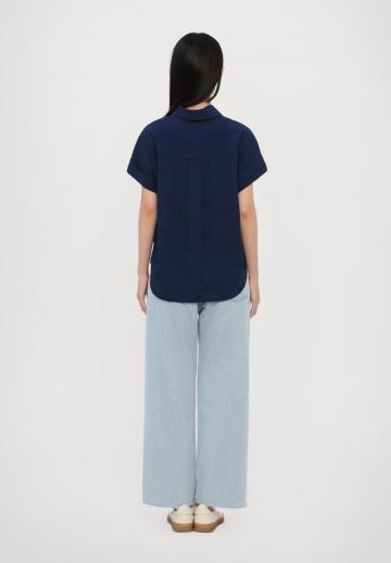 Джинсовая блузка