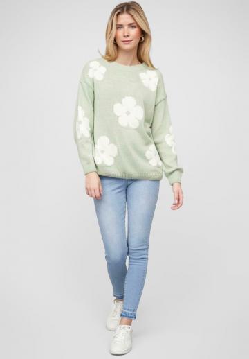 Длинный пуловер