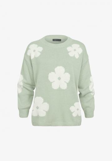 Длинный пуловер