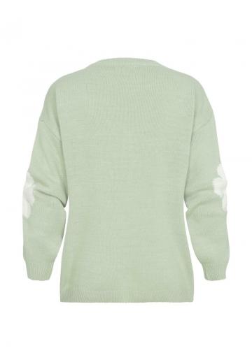 Длинный пуловер