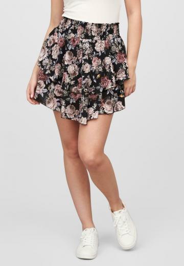 Юбка с воланами