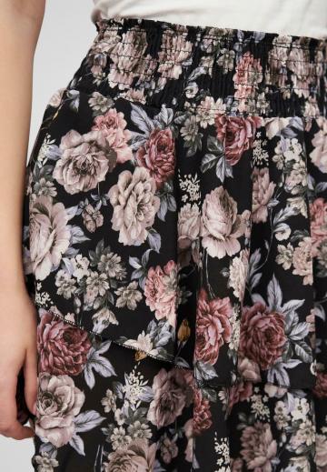 Юбка с воланами