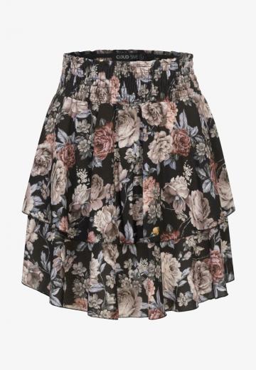 Юбка с воланами