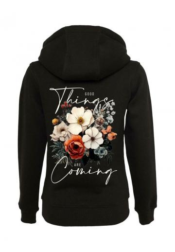 Пуловер с капюшоном