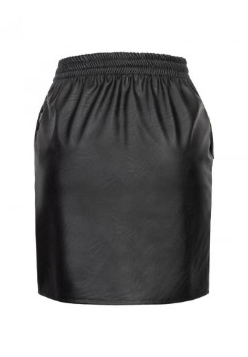 Кожаная юбка