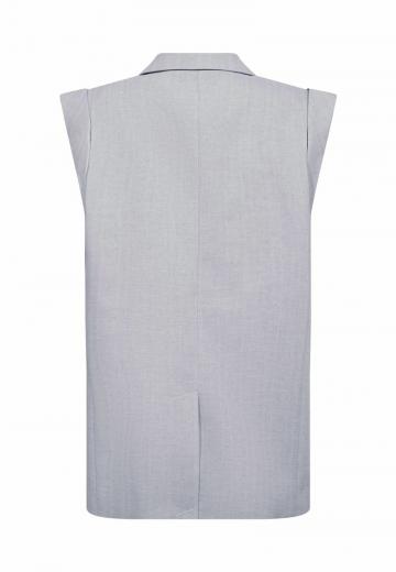 Джинсовая жилетка