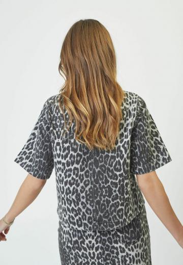 Джинсовая блузка