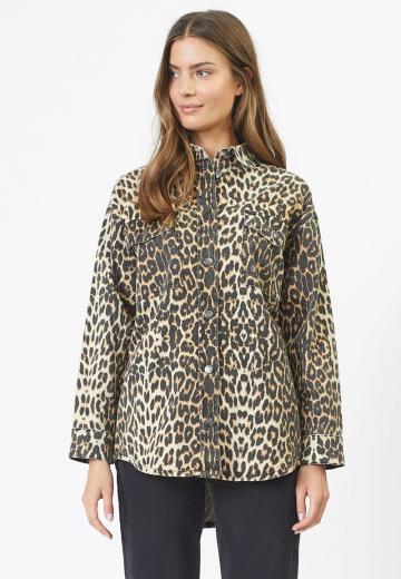 Джинсовая блузка