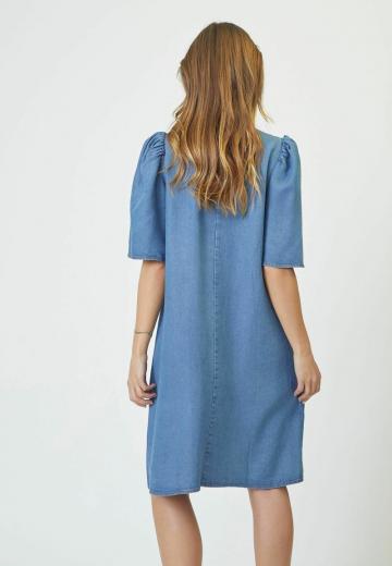 Джинсовое платье