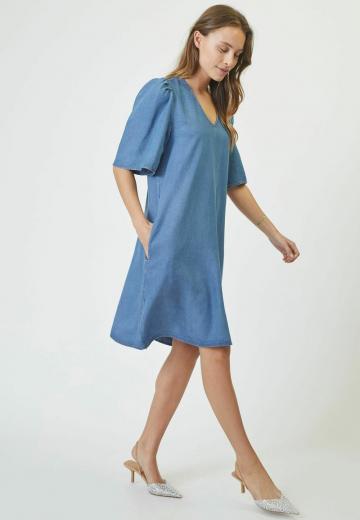 Джинсовое платье