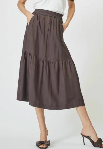 Юбка с воланами
