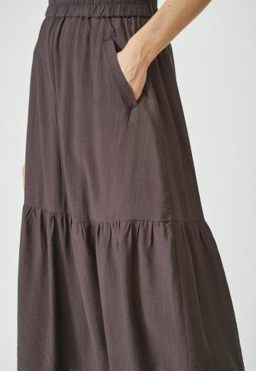 Юбка с воланами