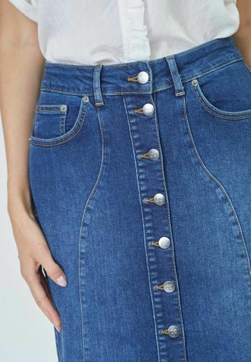 Джинсовая юбка