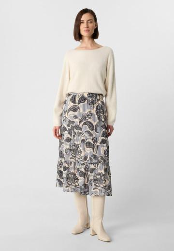 Юбка с воланами