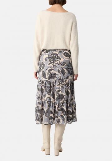 Юбка с воланами