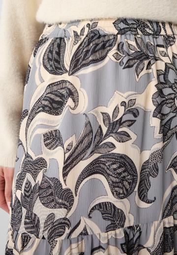 Юбка с воланами