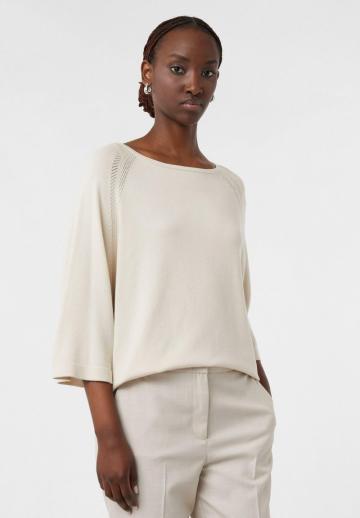 Пуловер с рукавом три четверти