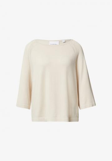 Пуловер с рукавом три четверти