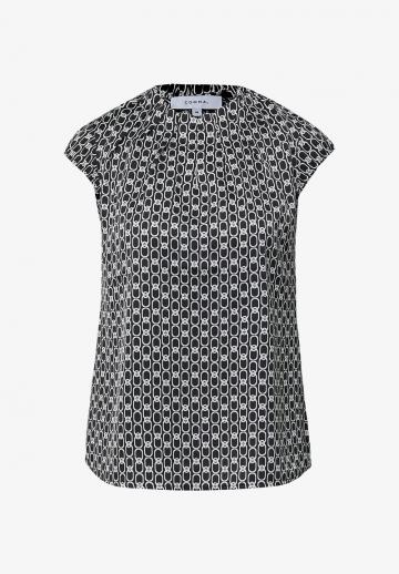 Атласная блузка