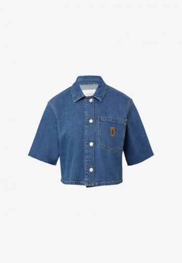 Джинсовая блузка