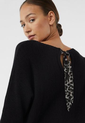 Пуловер с рукавом три четверти