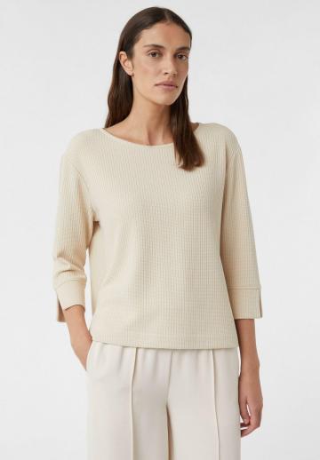 Пуловер с рукавом три четверти