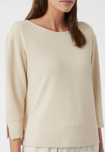 Пуловер с рукавом три четверти