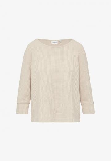 Пуловер с рукавом три четверти