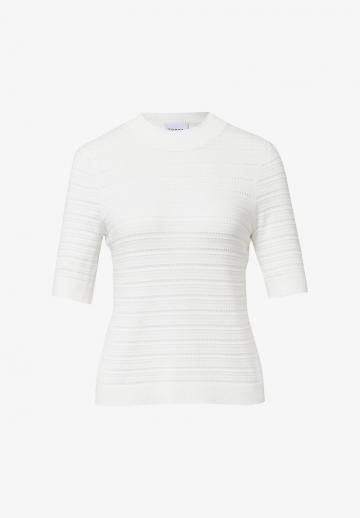 Пуловер с коротким рукавом