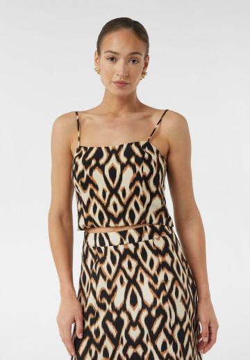 Топ на бретельках