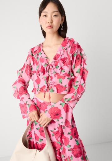 Шифоновая блузка