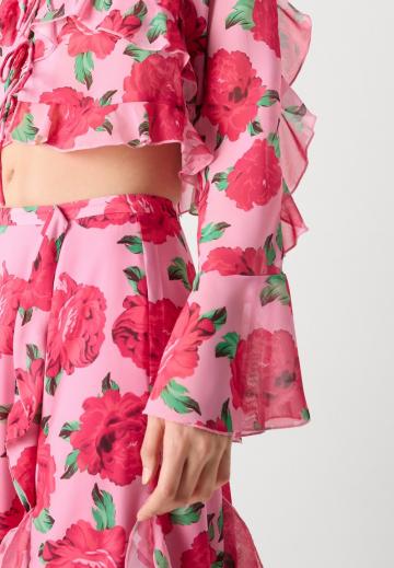 Шифоновая блузка