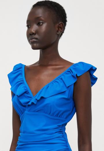 Слитный купальник