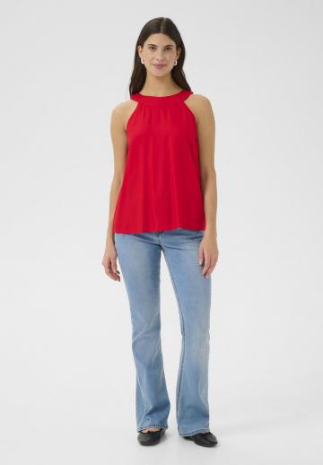 Блузка без рукавов