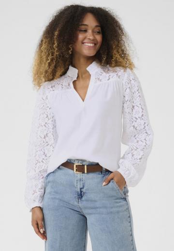Кружевная блузка
