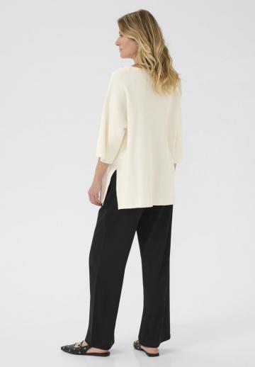 Пуловер с рукавом три четверти