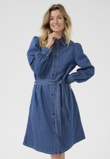 Джинсовое платье