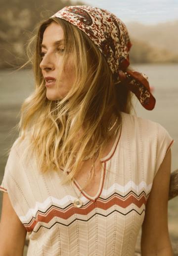 Вязаное платье