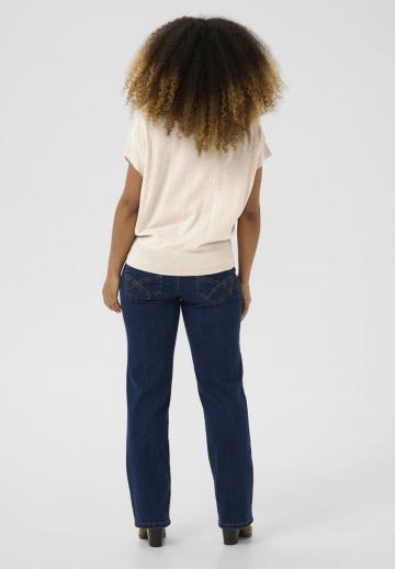 Пуловер с коротким рукавом