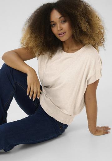 Пуловер с коротким рукавом