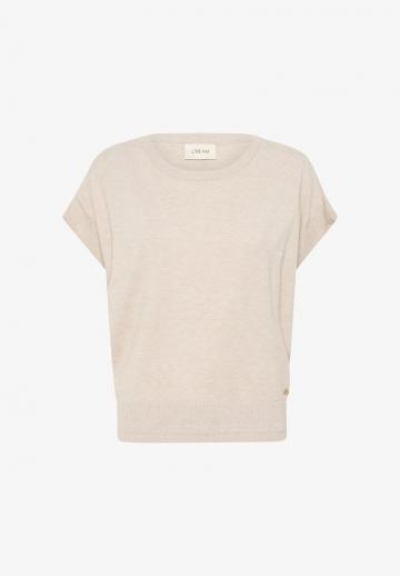 Пуловер с коротким рукавом